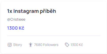 Nastavení nabídky spolupráce